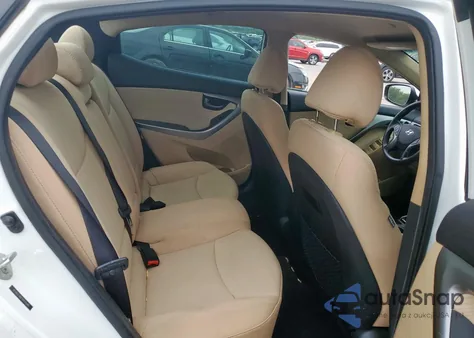 2013 Hyundai Elantra Gls из США, поврежденный, VIN 5NPDH4AE4DH318434